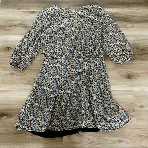 Abercrombie Floral Dress with Pockets Large